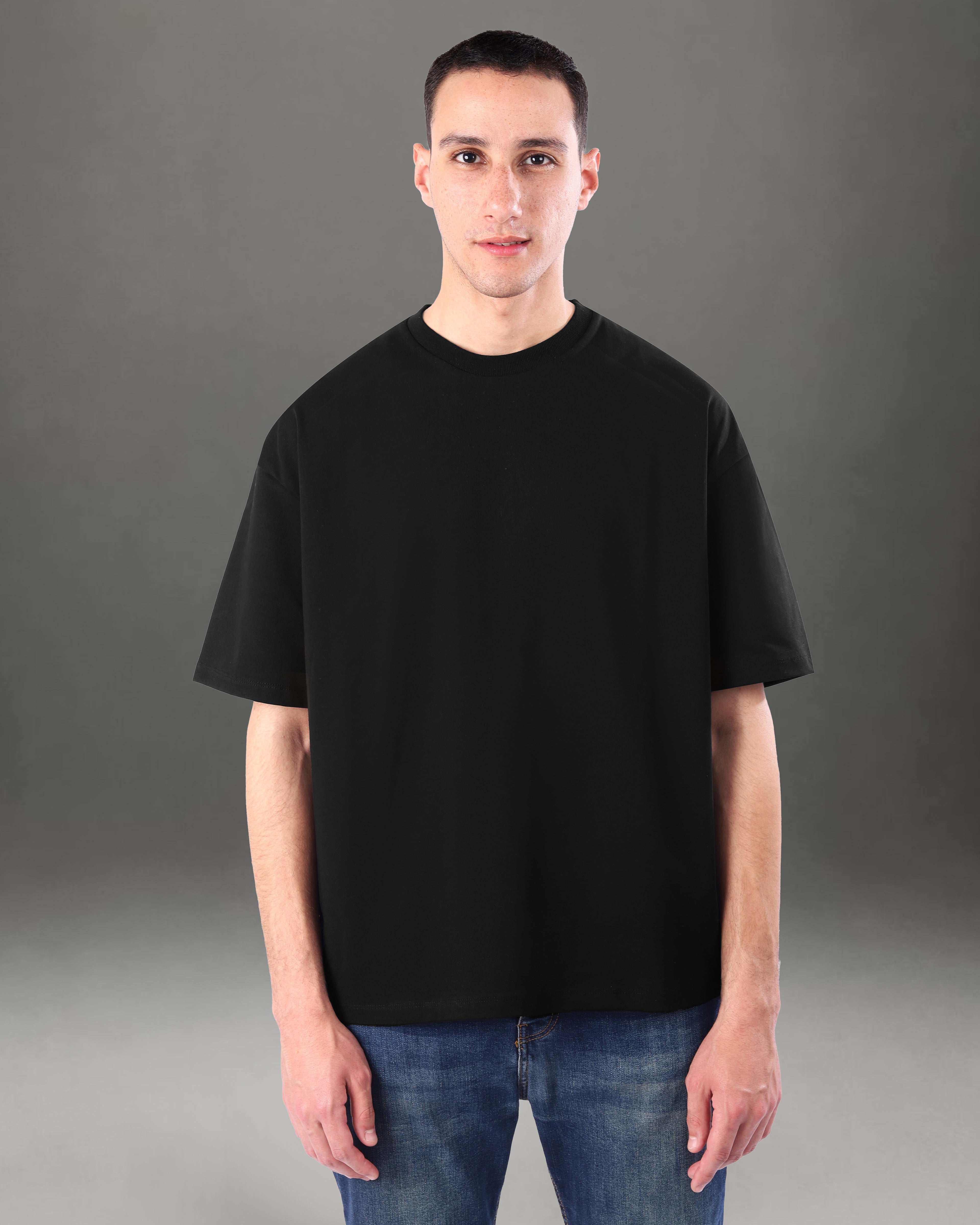 Black Oversized Tee