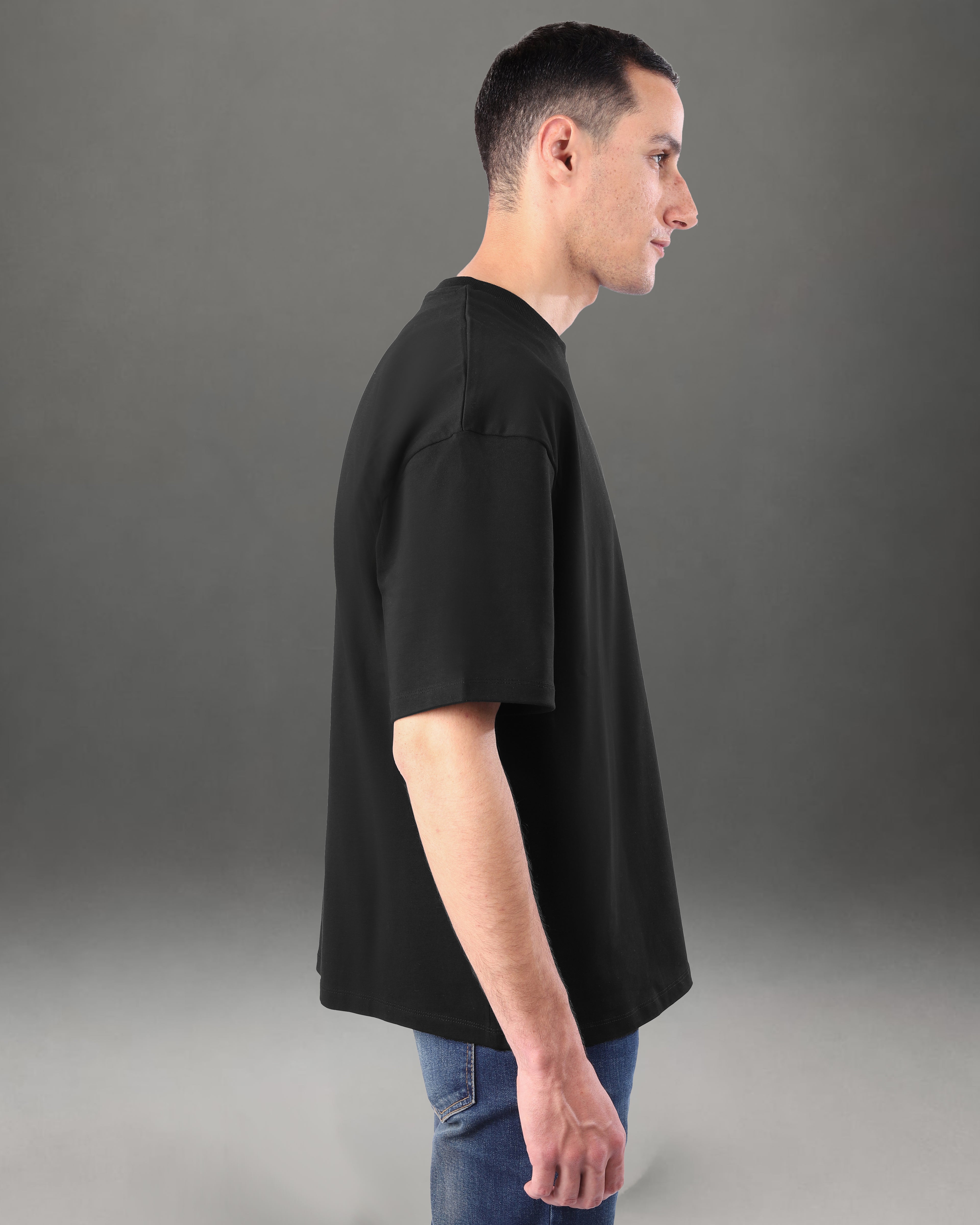 Black Oversized Tee
