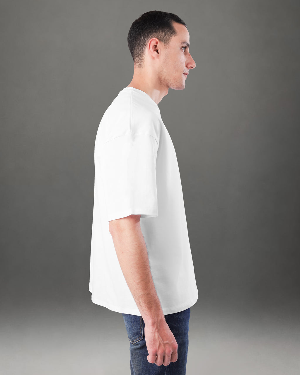 White Oversized Tee