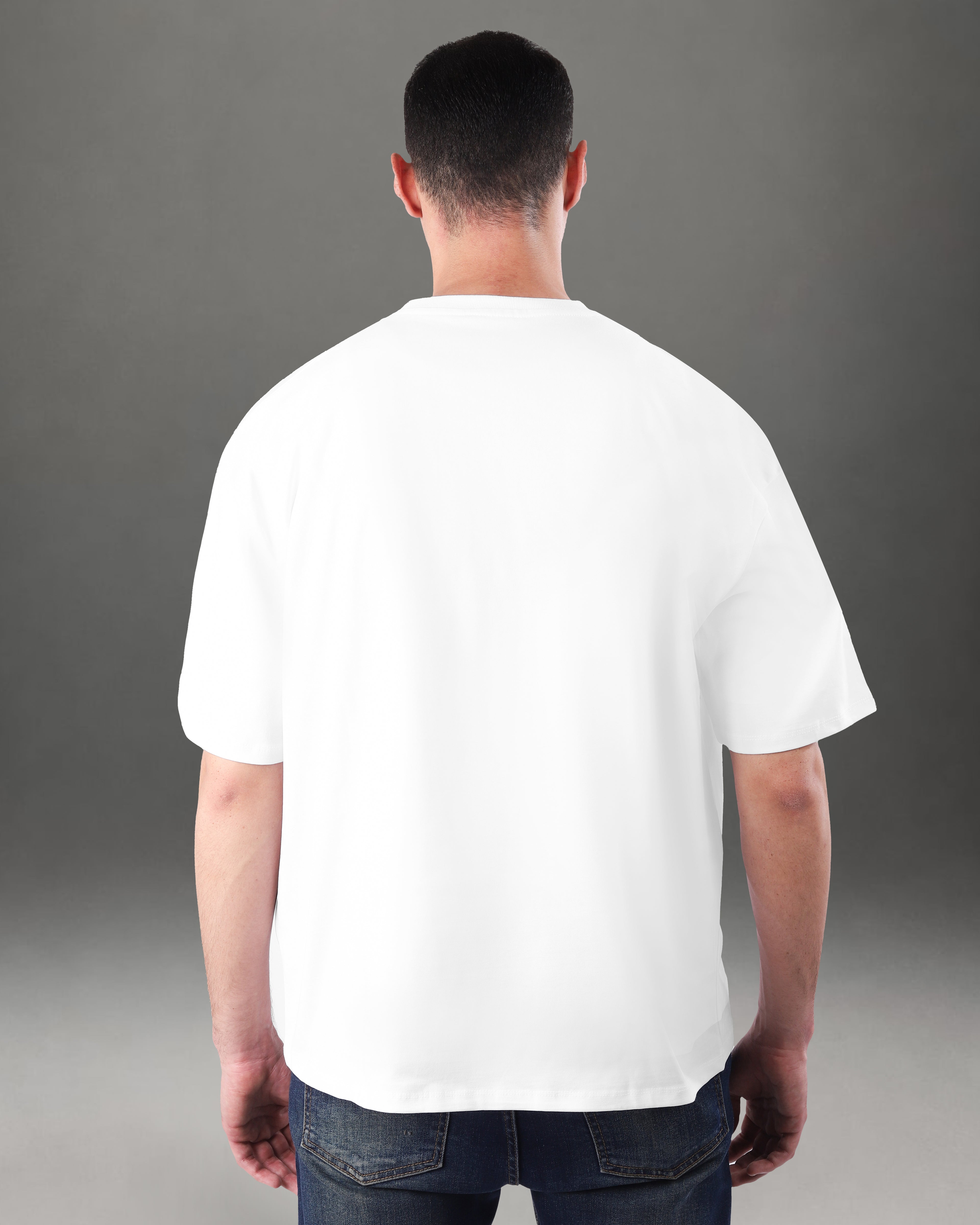 White Oversized Tee